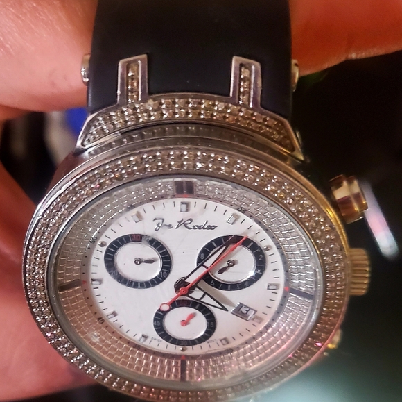 Joe Rodeo Diamond Men's Watch - Picture 2 of 5
